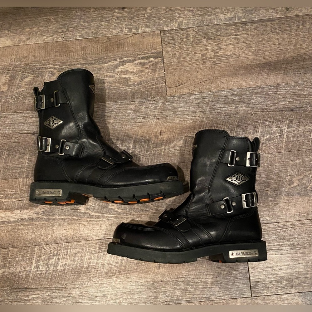 Harley-Davidson Leather Moto Boots